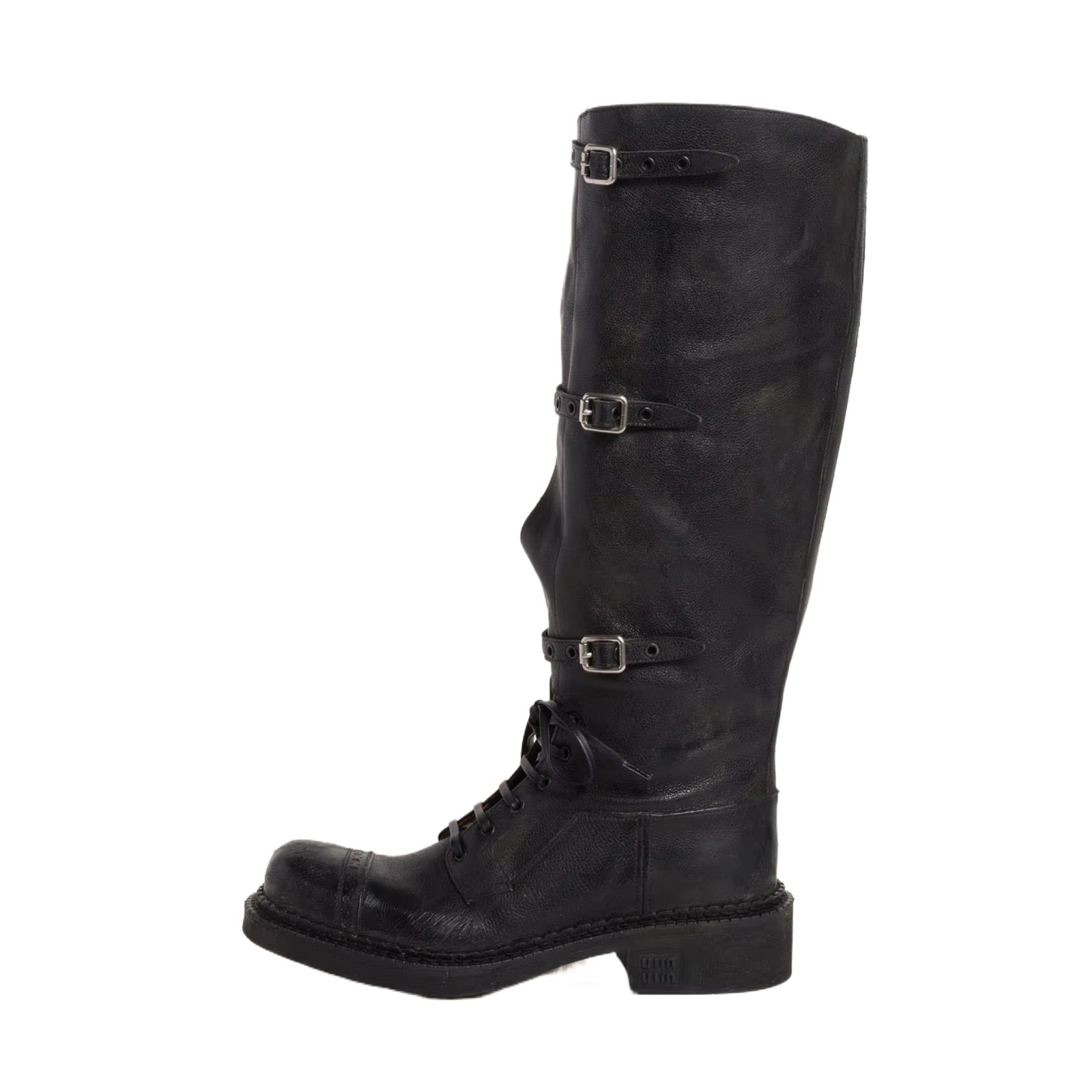 Leather Classic Strap - Arden Furtado Dameslaarzen van echt leer,