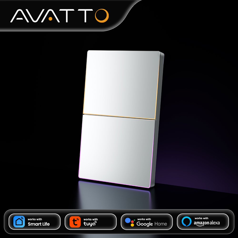 Smart Accessories - AVATTO 1/2/3/4-voudige WiFi slimme lichtschakelaar, draadloze