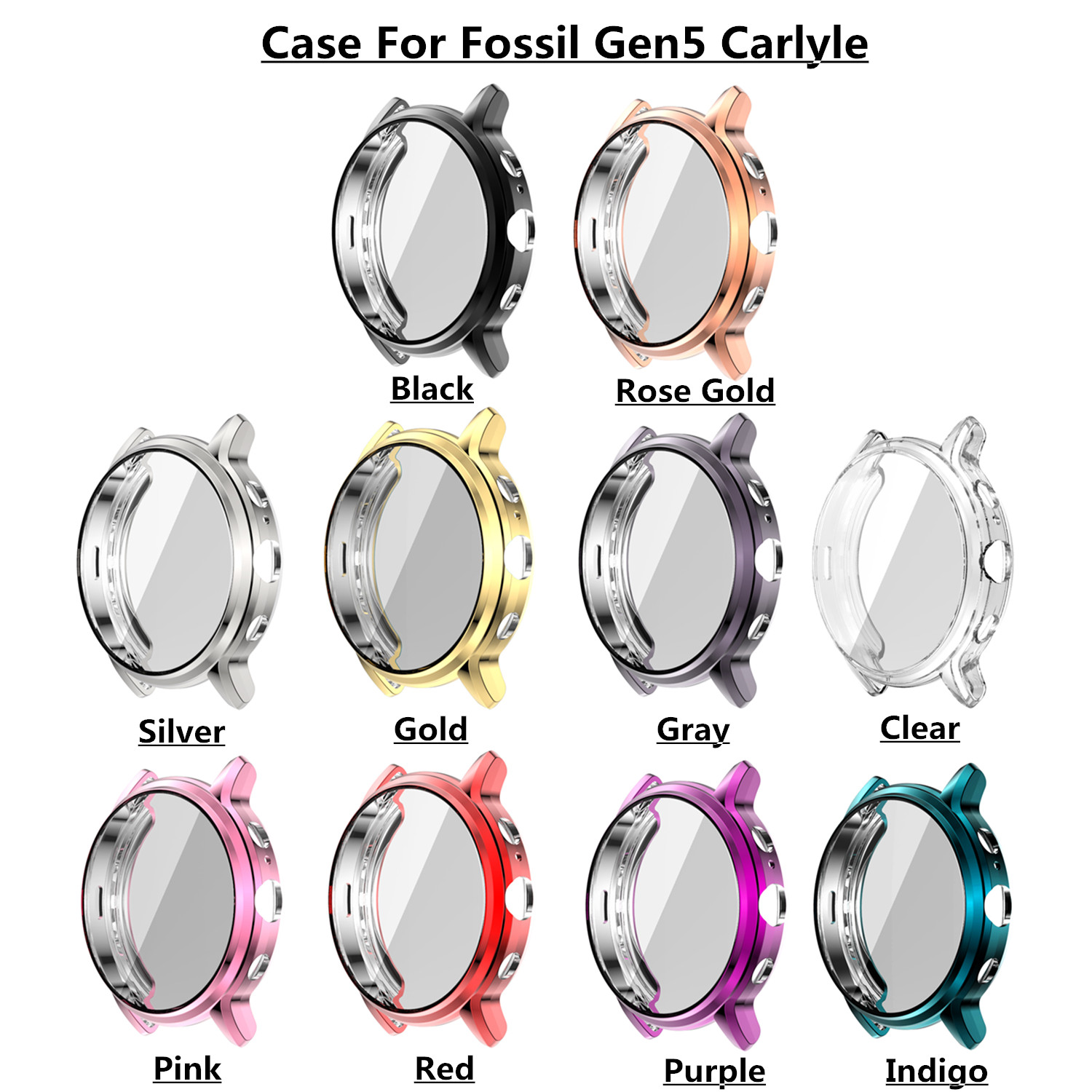 TPU Beschermhoes Case Voor Fos - Fossil Smartwatch Accessories recensie en prijs