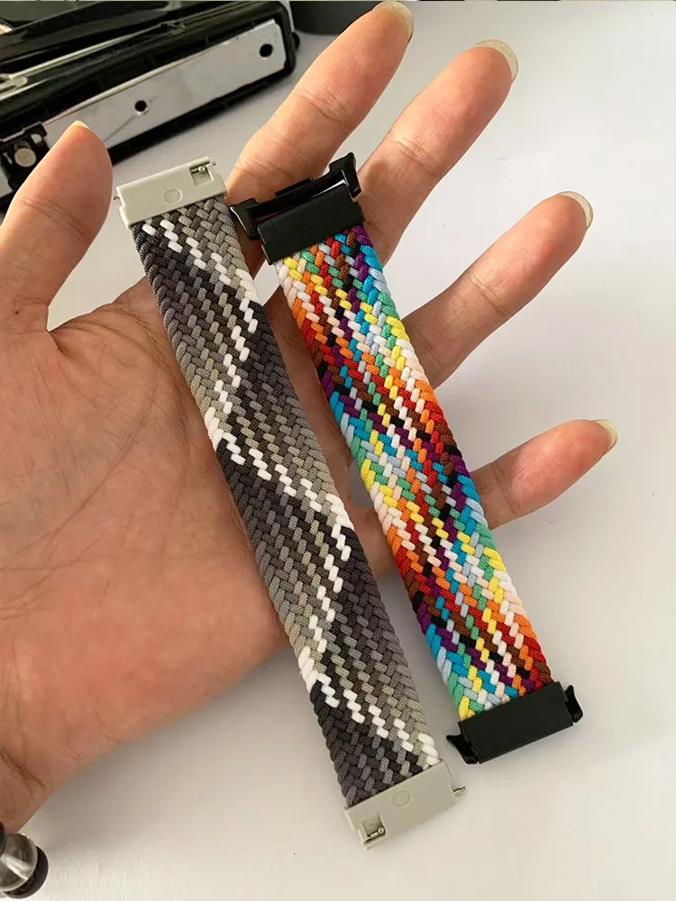 Gevlochten Solo Loop-band voor - Titan Smartwatch Accessories recensie en prijs