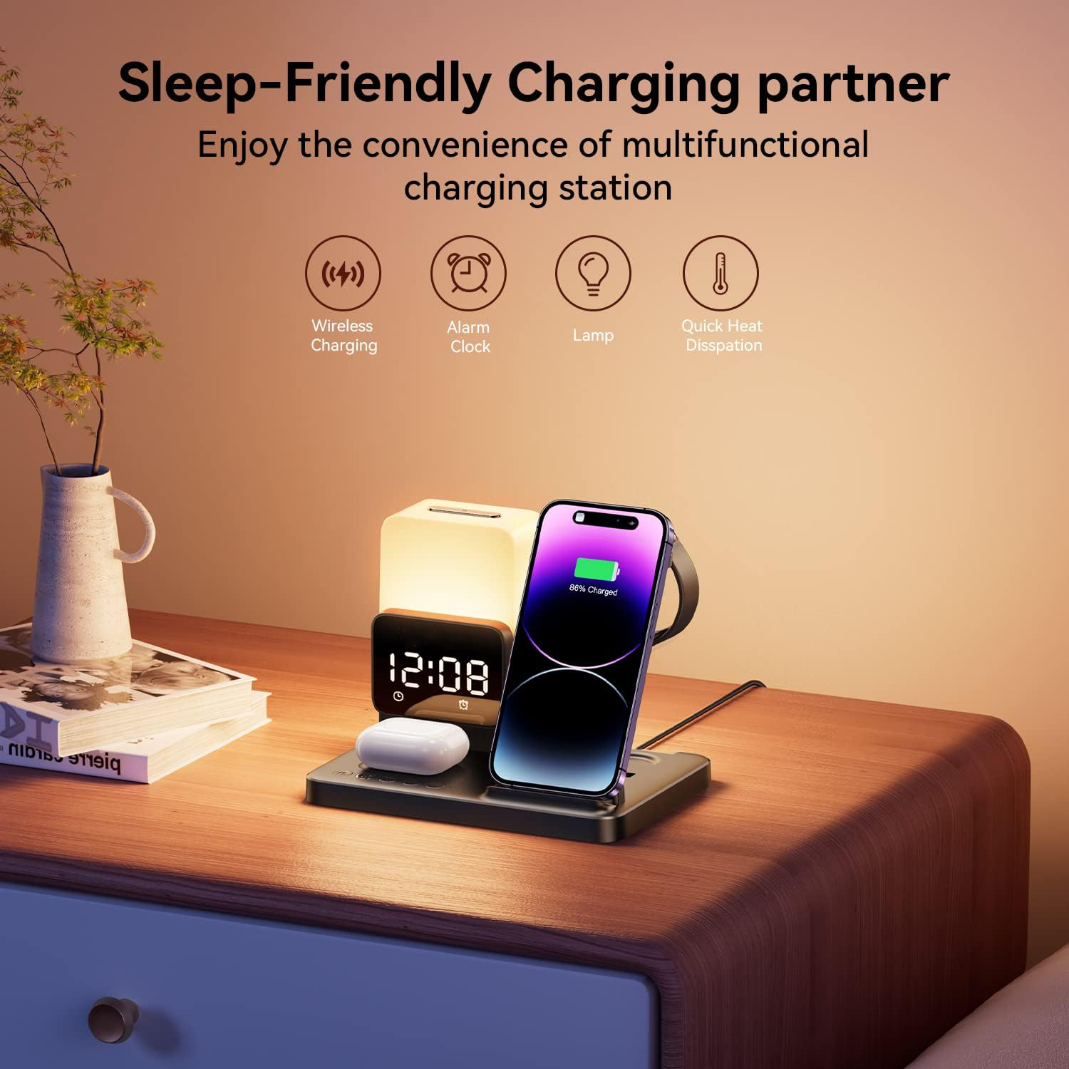 6-in-1 opvouwbare lamp, draadl - Smartwatch X12 recensie en prijs