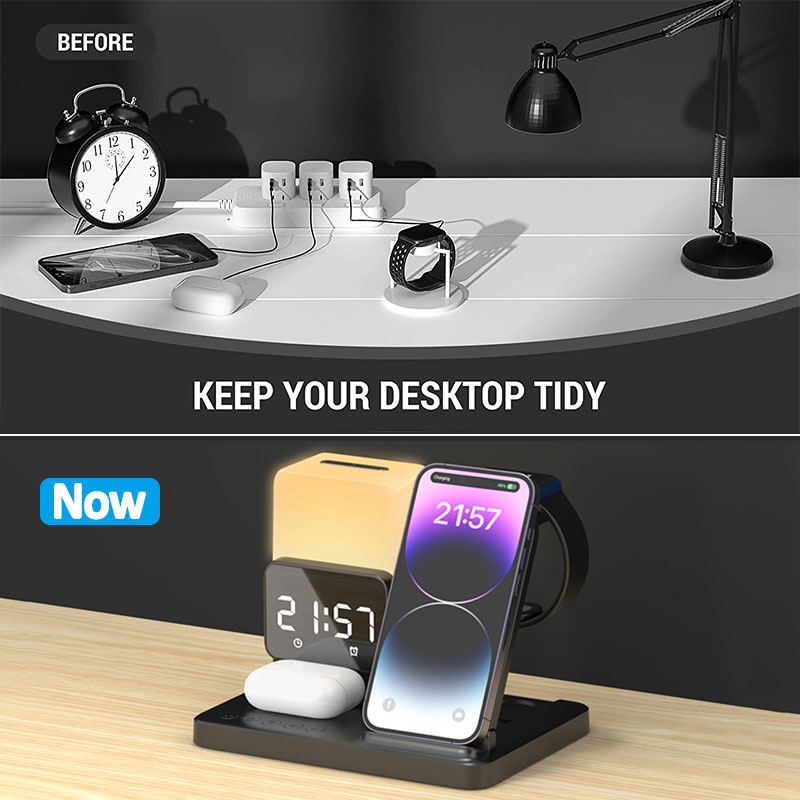 6-in-1 opvouwbare lamp, draadl - Smartwatch X12 recensie en prijs