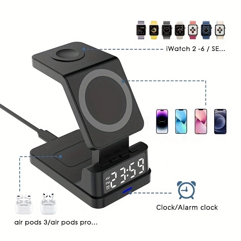4-in-1 magnetische draadloze o - Smartwatch X12 recensie en prijs