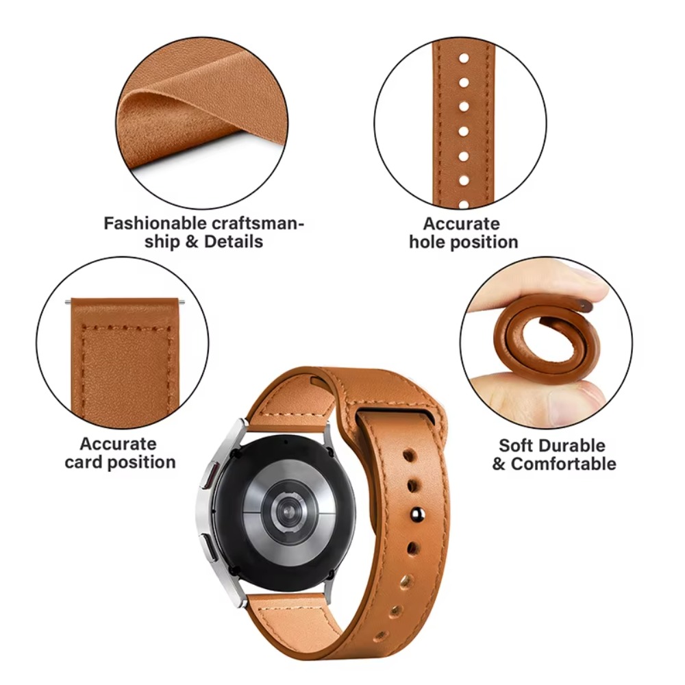 20mm 22mm horlogeband van PU-l - Titan Smartwatch Accessories recensie en prijs