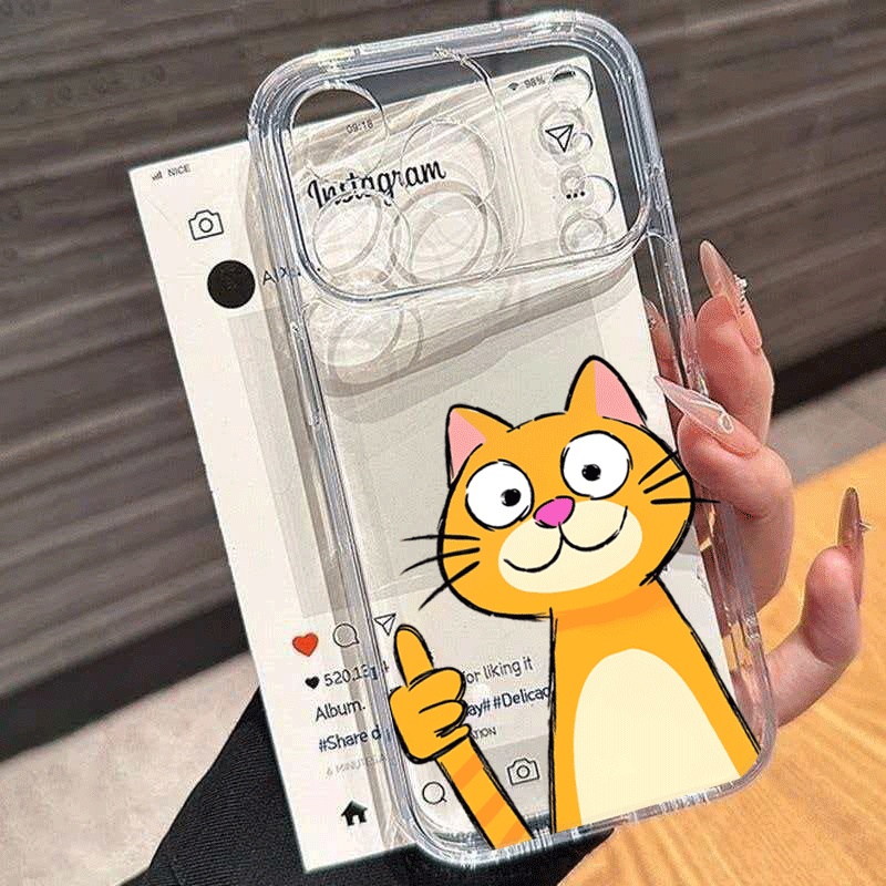 Schattige cartoon oranje katte - Xiaomi Redmi Note 13 recensie en prijs